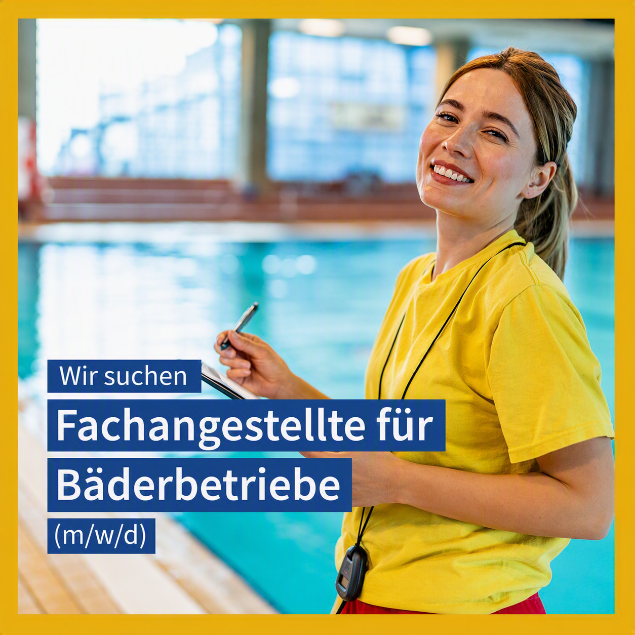  Fachangestellten für Bäderbetriebe (m/w/d) 