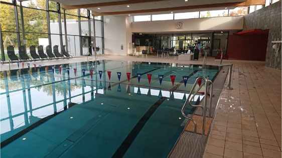 Schwimmen ohne Trennseil
